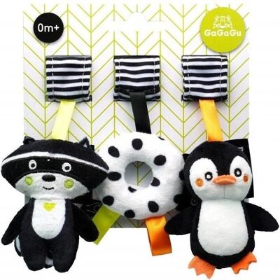 GaGaGu Waschbär, Pinguin, Donut Hängendes Plüschtier - Spielzeug GaGaGu Waschbär, Pinguin, Donut Hängendes Plüschtier - Spielzeug