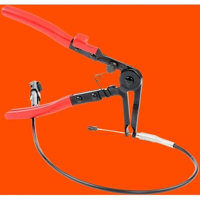 Zacisk do rur ENERGY NE00043 - Kształt kątowy, 630mm, Uchwyt pokryty plastikiem Zacisk do rur ENERGY NE00043 - Kształt kątowy, 630mm, Uchwyt pokryty plastikiem