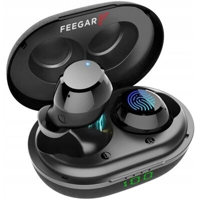 Feegar - Air100 Pro - Bluetooth 5.0 - Mikrofon - Słuchawki Feegar - Air100 Pro - Bluetooth 5.0 - Mikrofon - Słuchawki