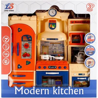 MEGA CREATIVE - 482792 - Kuchnia - Zestaw - Dollhouse furniture MEGA CREATIVE - 482792 - Kuchnia - Zestaw - Dollhouse furniture