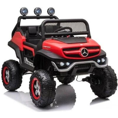 Mercedes - Unimog S - Rot - 4x4 - Ride-On Toy Vehicle Mercedes - Unimog S - Rot - 4x4 - Ride-On Toy Vehicle