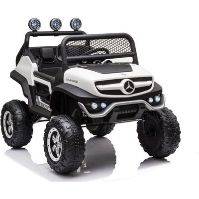 Lean Toys Mercedes Unimog S Elektryczne SUV - Bezpieczeństwo i Zabawa Lean Toys Mercedes Unimog S Elektryczne SUV - Bezpieczeństwo i Zabawa