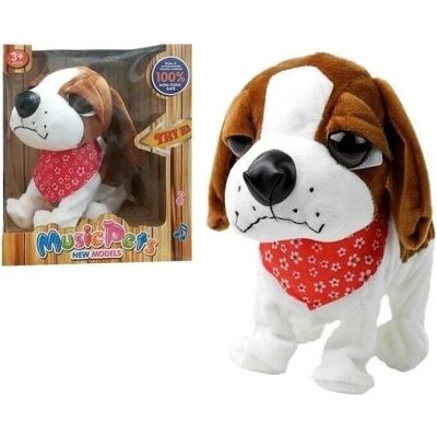 Lean Toys Interaktives Hundespielzeug - Hund, Plüschtier Lean Toys Interaktives Hundespielzeug - Hund, Plüschtier