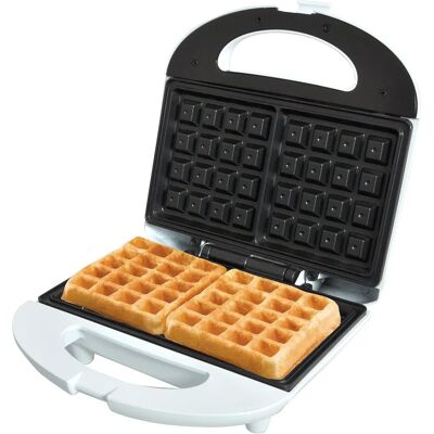 Viking Choice Wafelmaker - 700W - voor 2 wafels - Antiaanbaklaag - Wit Viking Choice Wafelmaker - 700W - voor 2 wafels - Antiaanbaklaag - Wit