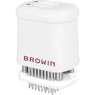 Browin Tendeur de Viande - Lames en Acier Inoxydable - Facile à Utiliser - Publicité Browin Tendeur de Viande - Lames en Acier Inoxydable - Facile à Utiliser - Publicité
