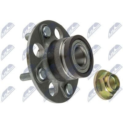 NTY KLT-HD-056 Wheel Bearing Kit - Rear Axle Honda Jazz 2 NTY KLT-HD-056 Wheel Bearing Kit - Rear Axle Honda Jazz 2
