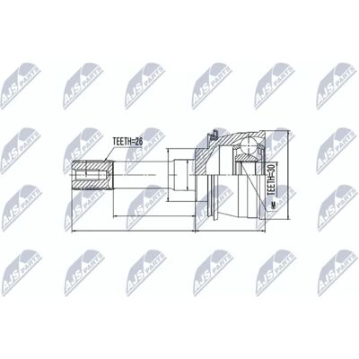 Set articulatii arbore de transmisie NTY NPZ-SU-028 - Set articulații, arbore de transmisie Set articulatii arbore de transmisie NTY NPZ-SU-028 - Set articulații, arbore de transmisie