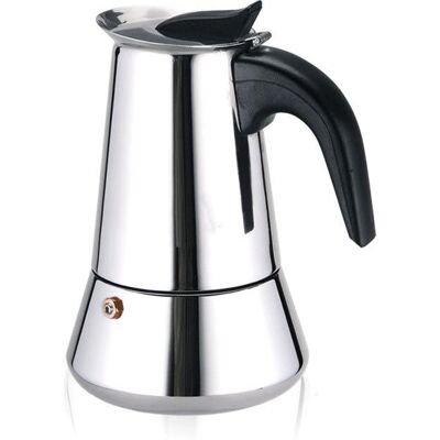 KING HOFF Espressokocher Moka aus Edelstahl KING HOFF Espressokocher Moka aus Edelstahl