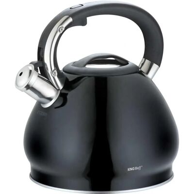Kinghoff 3,4L Edelstahl Wasserkocher - Signal bei Kochen Kinghoff 3,4L Edelstahl Wasserkocher - Signal bei Kochen