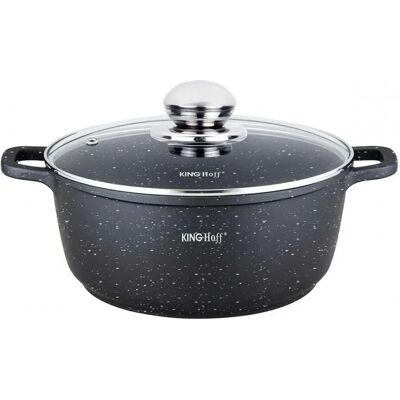 Kinghoff Mramorový hrnec - 3,3L, 22cm Kinghoff Mramorový hrnec - 3,3L, 22cm