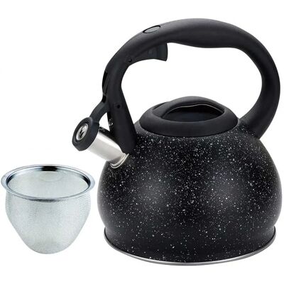 Kinghoff 1,2L Marmor Effektheizung - Induktion geeignet Kinghoff 1,2L Marmor Effektheizung - Induktion geeignet