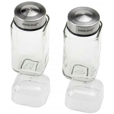 King Hoff Sel et Poivre Set - 2 pcs KH1643 - Publicité King Hoff Sel et Poivre Set - 2 pcs KH1643 - Publicité