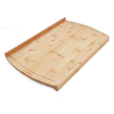 Kinghoff Bambus-Schneidebrett - Doppelseitig, 58x38cm, mit Rändern Kinghoff Bambus-Schneidebrett - Doppelseitig, 58x38cm, mit Rändern