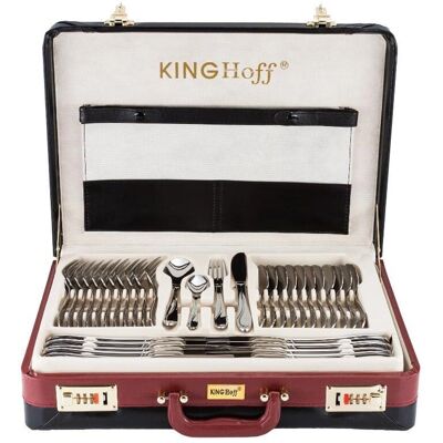 Zestaw Sztućców Kinghoff 72 sztuki - Elegancki Prezent Zestaw Sztućców Kinghoff 72 sztuki - Elegancki Prezent
