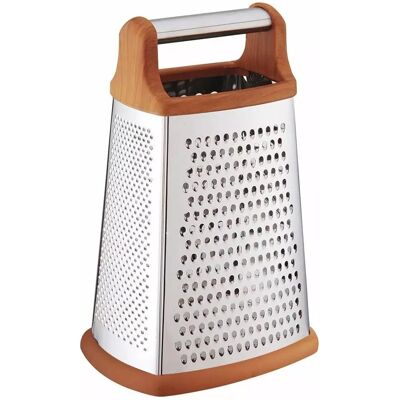 Kinghoff 4-stranná strouhací pomůcka - Nerezová ocel - 23cm Kinghoff 4-stranná strouhací pomůcka - Nerezová ocel - 23cm