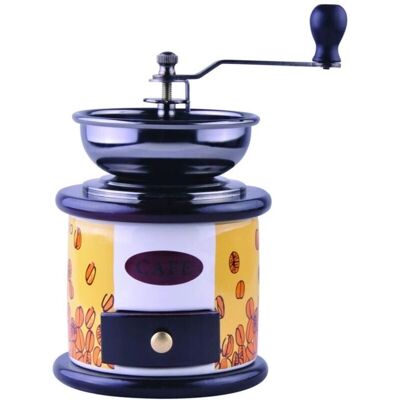 KING HOFF Kinghoff - Negro - Molino de café de especias manual KING HOFF Kinghoff - Negro - Molino de café de especias manual