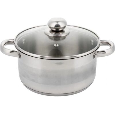 Kinghoff Topf mit Deckel - 12cm - 0,5L - Kochtopf Kinghoff Topf mit Deckel - 12cm - 0,5L - Kochtopf