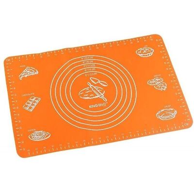 Alfombrilla de silicona Kinghoff - Naranja - Accesorio de cocina Alfombrilla de silicona Kinghoff - Naranja - Accesorio de cocina