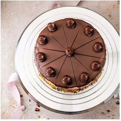 Klausberg 31cm Drehbarer Tortenteller - Kuchenart Klausberg 31cm Drehbarer Tortenteller - Kuchenart