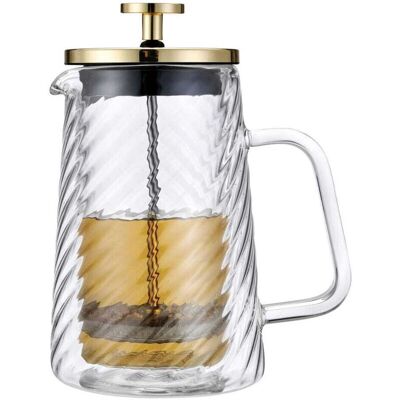 Klausberg - KB-7766 - 600ml - Or rose - French press - Publicité Klausberg - KB-7766 - 600ml - Or rose - French press - Publicité