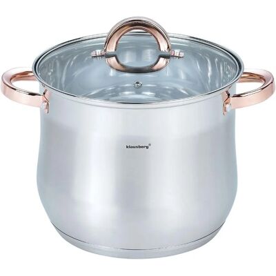 Klausberg - KB 7792 - 7 L - Fond multicouche - Casserole - Publicité Klausberg - KB 7792 - 7 L - Fond multicouche - Casserole - Publicité