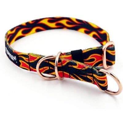 Psiakrew - Dog On Fire - 2 cm - Płomienie - Dog Collar Psiakrew - Dog On Fire - 2 cm - Płomienie - Dog Collar