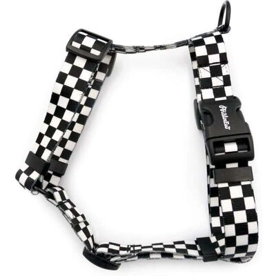 Psiakrew - Checker - Czarnobiała szachownica - Harness Psiakrew - Checker - Czarnobiała szachownica - Harness