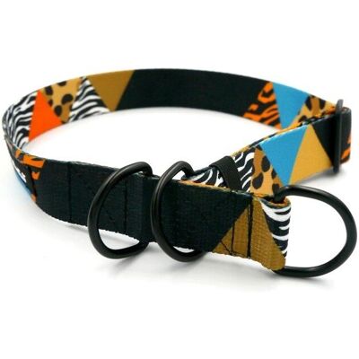 Wild Animals - Półzaciskowa 3cm - Black hardware - Obroża Wild Animals - Półzaciskowa 3cm - Black hardware - Obroża