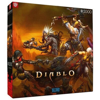Cenega Diablo Helden Kampf 1000 Puzzle - Puzzlespiel Videospiel Cenega Diablo Helden Kampf 1000 Puzzle - Puzzlespiel Videospiel