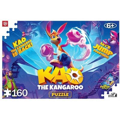 Kao die Känguru - Kao ist zurück - Puzzle 160 Teile - Videospiel Kao die Känguru - Kao ist zurück - Puzzle 160 Teile - Videospiel