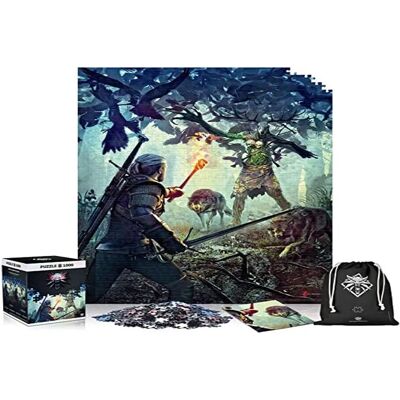 Puzzle Cenega Publishing The Witcher: Leshen 1000 Pièces - Publicité Puzzle Cenega Publishing The Witcher: Leshen 1000 Pièces - Publicité