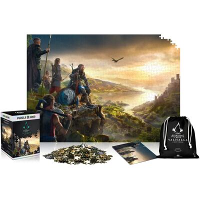 Ubisoft Assassin's Creed Valhalla - Puzzle Krajobraz Anglii - 1000 Elementów Ubisoft Assassin's Creed Valhalla - Puzzle Krajobraz Anglii - 1000 Elementów