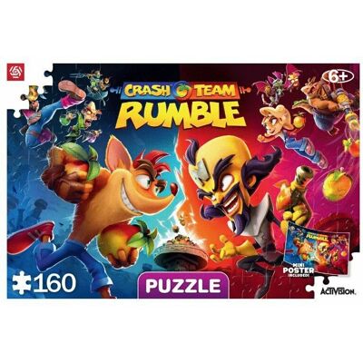 Cenega Crash Team Rumble Puzzle - 160 pièces - Publicité Cenega Crash Team Rumble Puzzle - 160 pièces - Publicité