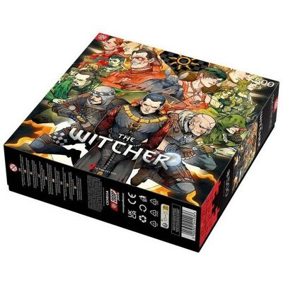 The Witcher Nilfgaard Puzzle - 500 Teile - Offiziell lizenziert The Witcher Nilfgaard Puzzle - 500 Teile - Offiziell lizenziert