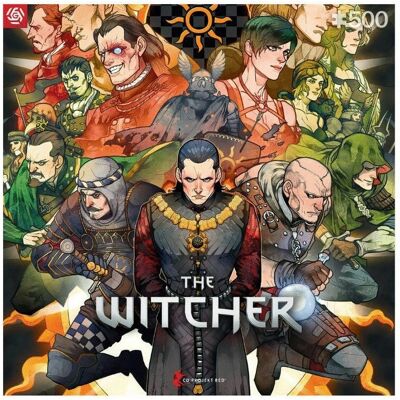 The Witcher Nilfgaard Pussel - 500 delar - Officiellt licensierad The Witcher Nilfgaard Pussel - 500 delar - Officiellt licensierad