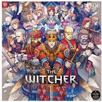 Cenega The Witcher Northern Realms - 500 Kousků Skládačka Cenega The Witcher Northern Realms - 500 Kousků Skládačka