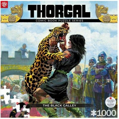 Cenega Thorgal Schwarze Galera 1000 Teile Puzzle Cenega Thorgal Schwarze Galera 1000 Teile Puzzle