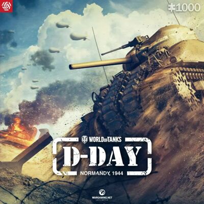 Good Loot 70089 Puzzle - 1000 Stück - World of Tanks D-Day - Puzzles Good Loot 70089 Puzzle - 1000 Stück - World of Tanks D-Day - Puzzles