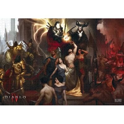 Good Loot Diablo IV Nephalem Puzzle - 1000 Stück Good Loot Diablo IV Nephalem Puzzle - 1000 Stück