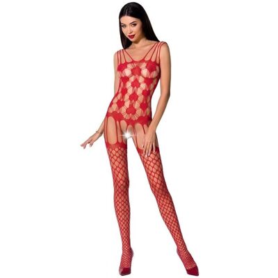 Passion BS067 Bodystocking Rouge - Ouverture à l'entrejambe Sexy - Publicité Passion BS067 Bodystocking Rouge - Ouverture à l'entrejambe Sexy - Publicité