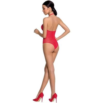 Passion Bodystocking - Červená - Síť, Otevřený vzor, Jedna velikost Passion Bodystocking - Červená - Síť, Otevřený vzor, Jedna velikost