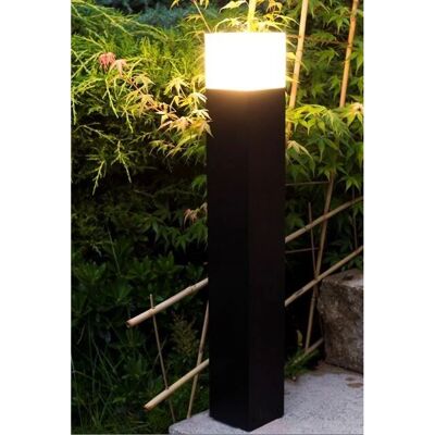 SU-MA - Cube CB-330 DG - Anthracite - 33cm - lampe poteau extérieure - Publicité SU-MA - Cube CB-330 DG - Anthracite - 33cm - lampe poteau extérieure - Publicité