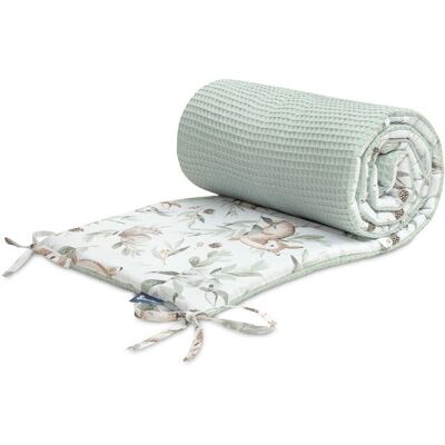 Sensillo Baby Bettgitter Schutz - Minze - Sicheres Bettgitter 120x60cm Sensillo Baby Bettgitter Schutz - Minze - Sicheres Bettgitter 120x60cm