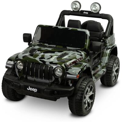 Jeep Rubicon Zielony kamuflaż - Pojazd Jeep Rubicon Zielony kamuflaż - Pojazd