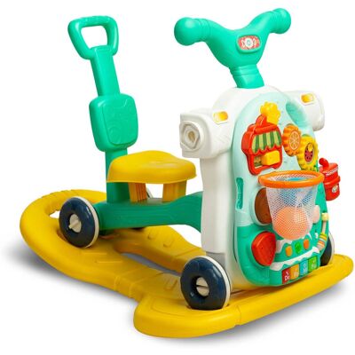 Toyz Chodzik 5 w 1 Turkusowy - Chodzik i Zabawka Wielofunkcyjna Toyz Chodzik 5 w 1 Turkusowy - Chodzik i Zabawka Wielofunkcyjna