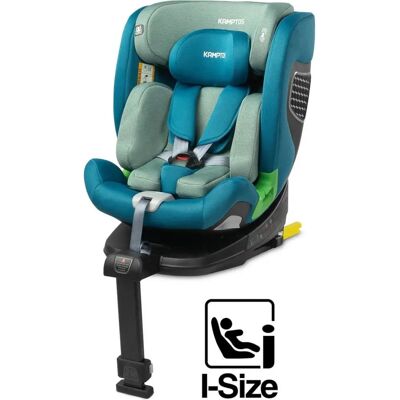 Caretero Kamptos fotelik samochodowy obrotowy 360°, i-Size, Niebiesko-Zielony - Fotelik dziecięcy Caretero Kamptos fotelik samochodowy obrotowy 360°, i-Size, Niebiesko-Zielony - Fotelik dziecięcy