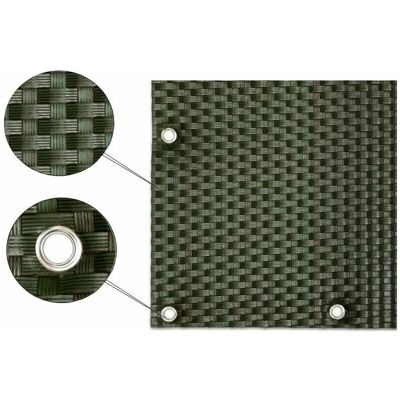 Gardeneas - Panel de Ratán Verde 100x500 - Verde - 100x500 cm - Panel de ratán Gardeneas - Panel de Ratán Verde 100x500 - Verde - 100x500 cm - Panel de ratán