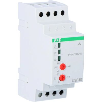 F&F - CZF-BT - 10A 1NO/NC - 0,5-5s 40-80V - relé F&F - CZF-BT - 10A 1NO/NC - 0,5-5s 40-80V - relé