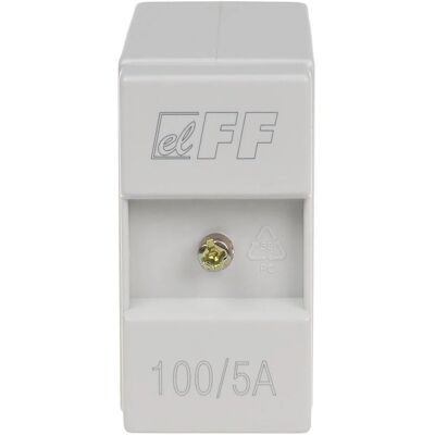 Transformador de corriente F&F Filipowski 100/5A - 2.5VA Clase 0,5 Transformador de corriente F&F Filipowski 100/5A - 2.5VA Clase 0,5