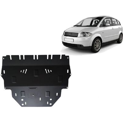 Audi A2 Metallic Underbody Shield - Car Underbody Shield Audi A2 Metallic Underbody Shield - Car Underbody Shield